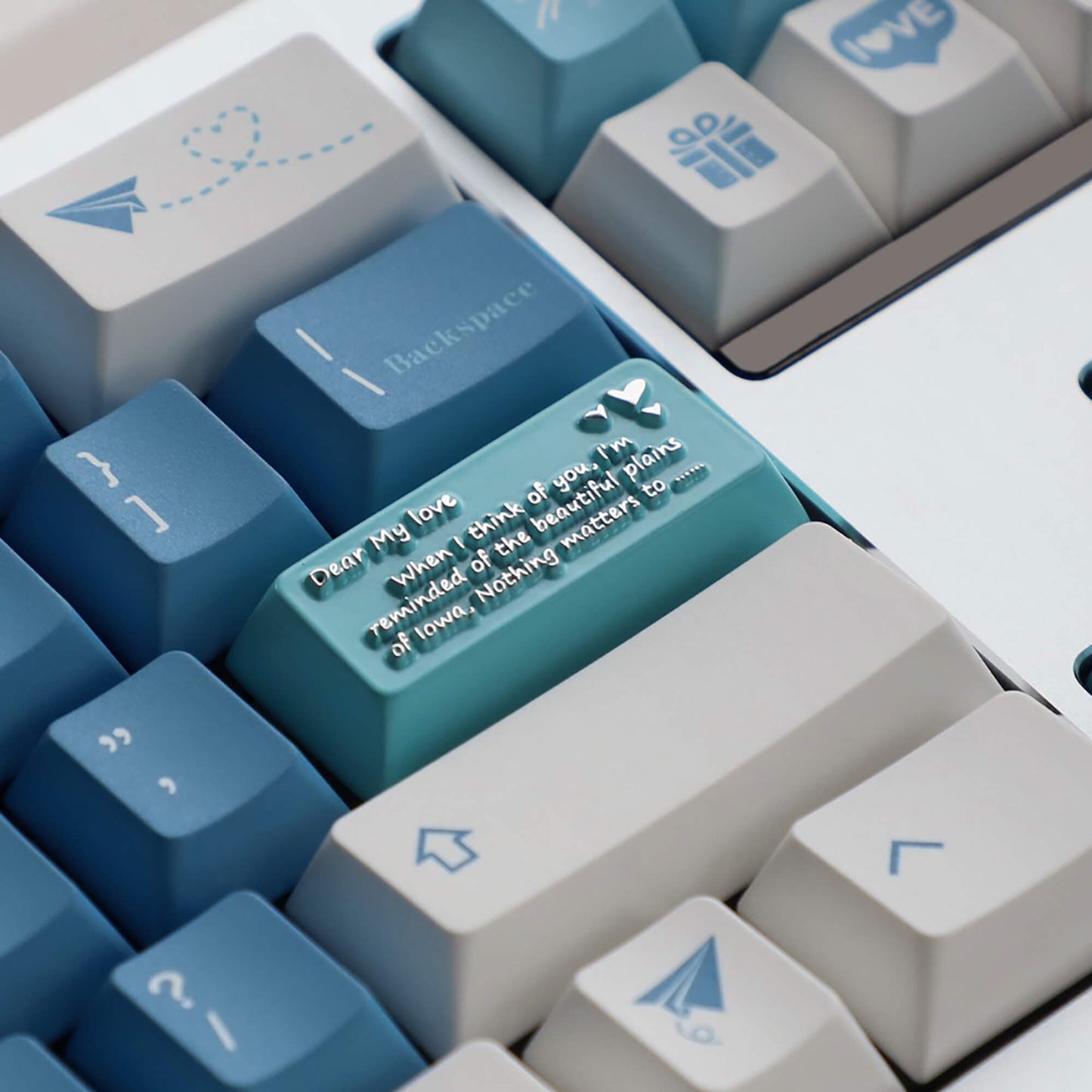 Love Letter Metal Keycap