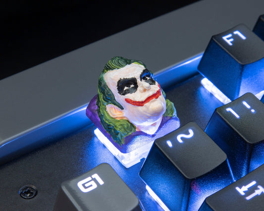Joker movie resin handmade keycaps cherry mx key cap for mechanical keyboard