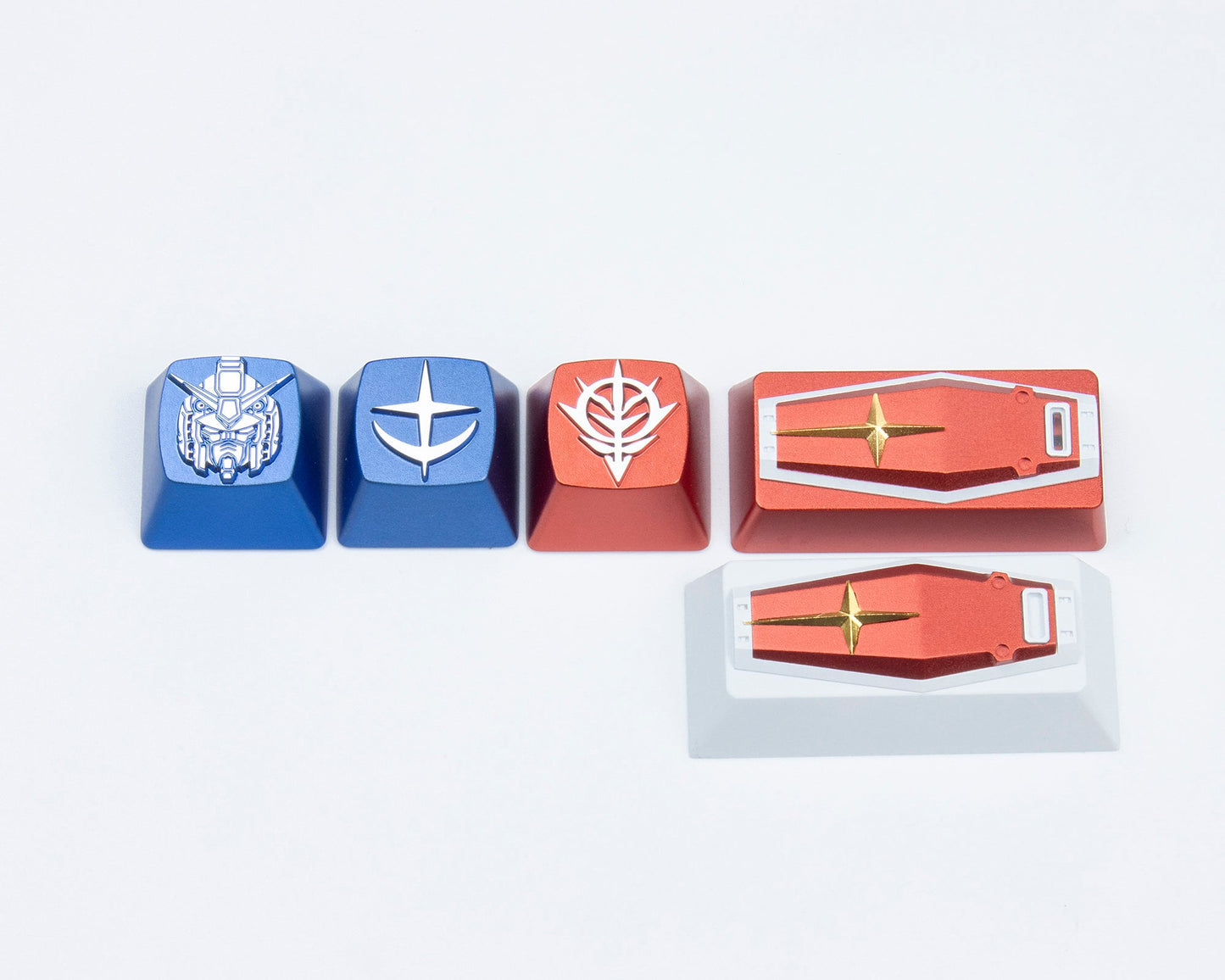 GUNDAM keycaps anime cherry mx metal key cap ESC Enter Shift 1X 1U 2.25X 2.25U keycap set mechanical keyboard key