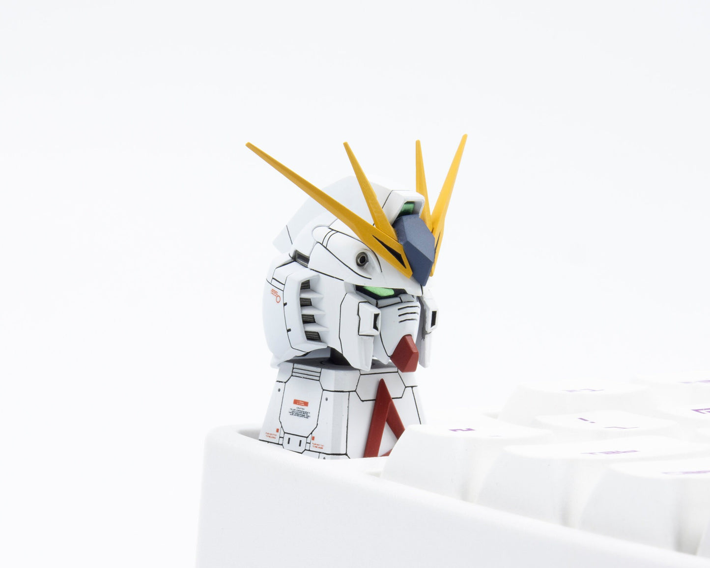 GUNDAM model RX-93 head artisan keycaps cherry mx anime ガンダム resin mechanical keyboard keycap accessories