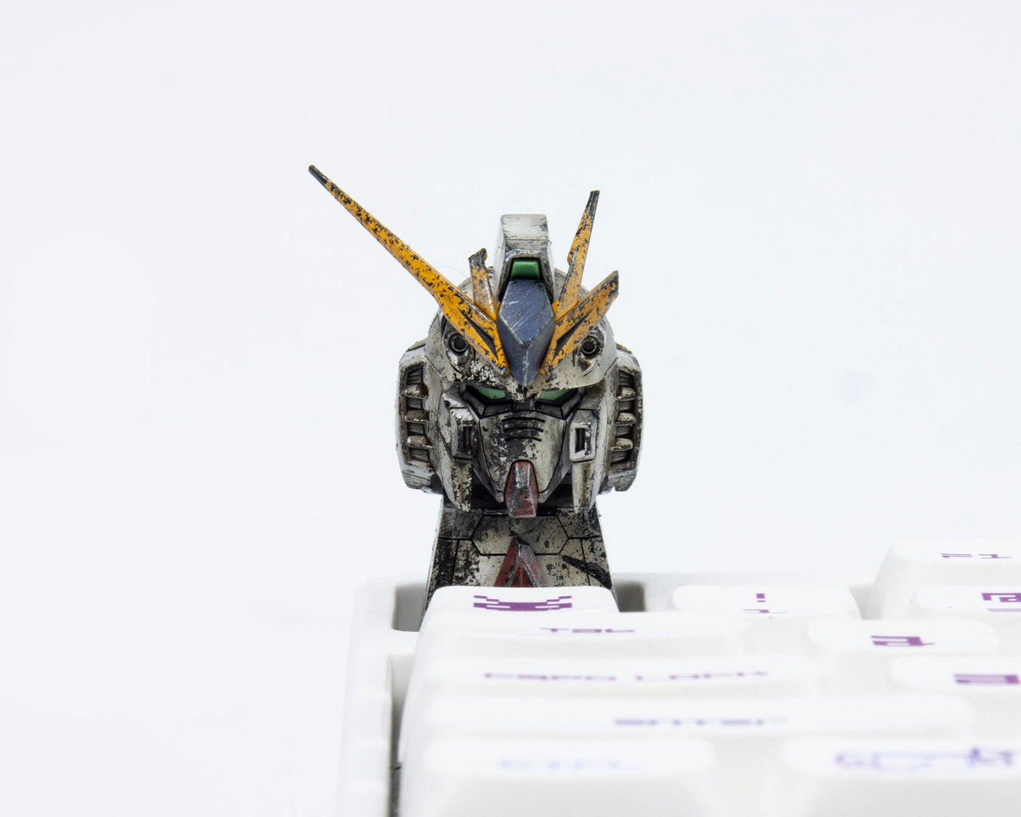 GUNDAM model RX-93 head artisan keycaps cherry mx anime ガンダム resin mechanical keyboard keycap accessories