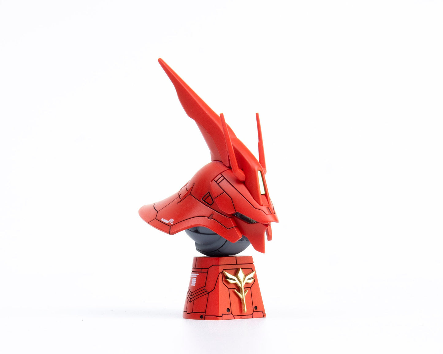 GUNDAM SAZABI model head サザビ-artisan keycaps cherry mx anime MSN-04 resin mechanical keyboard accessories