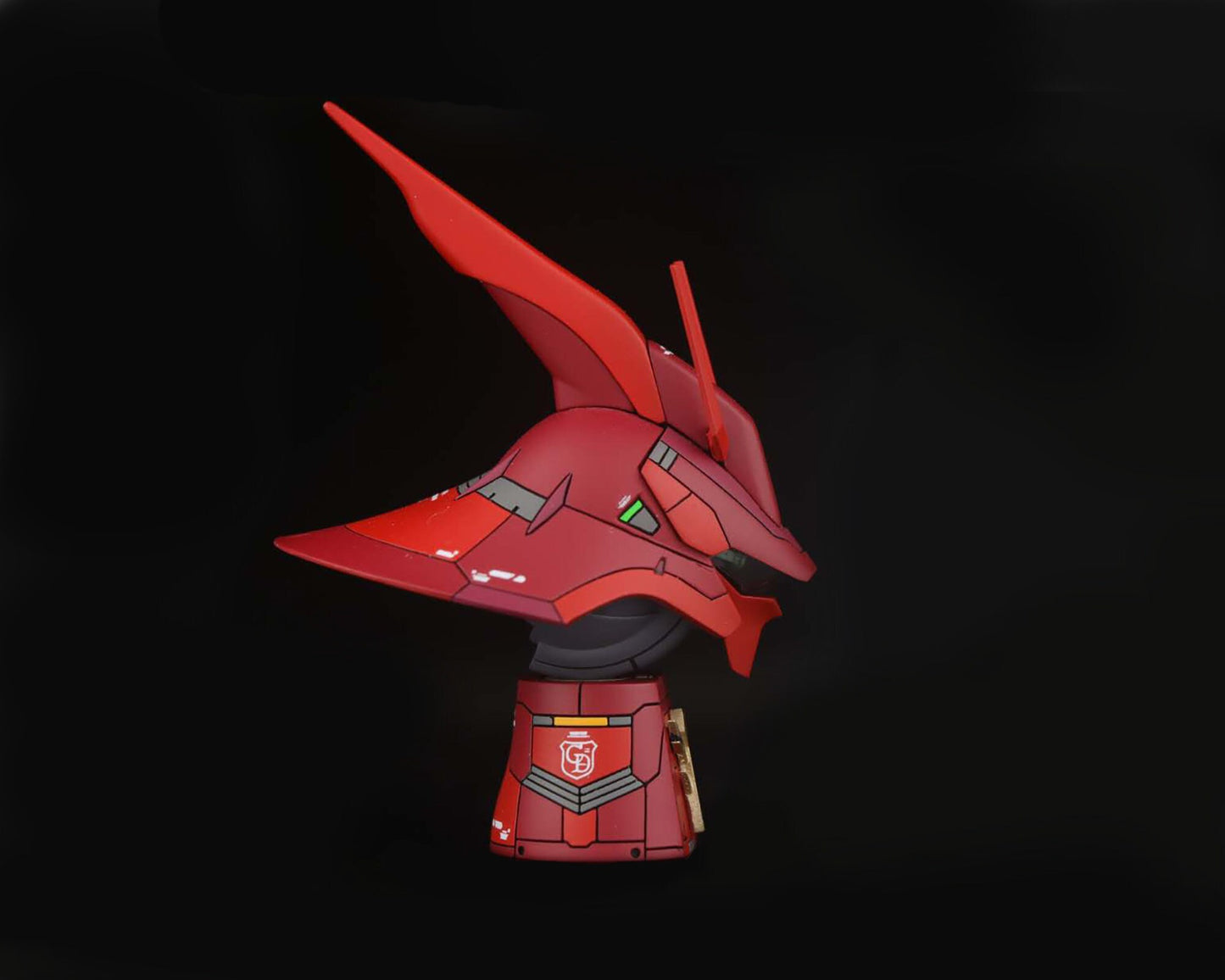 GUNDAM SAZABI model head サザビ-artisan keycaps cherry mx anime MSN-04 resin mechanical keyboard accessories