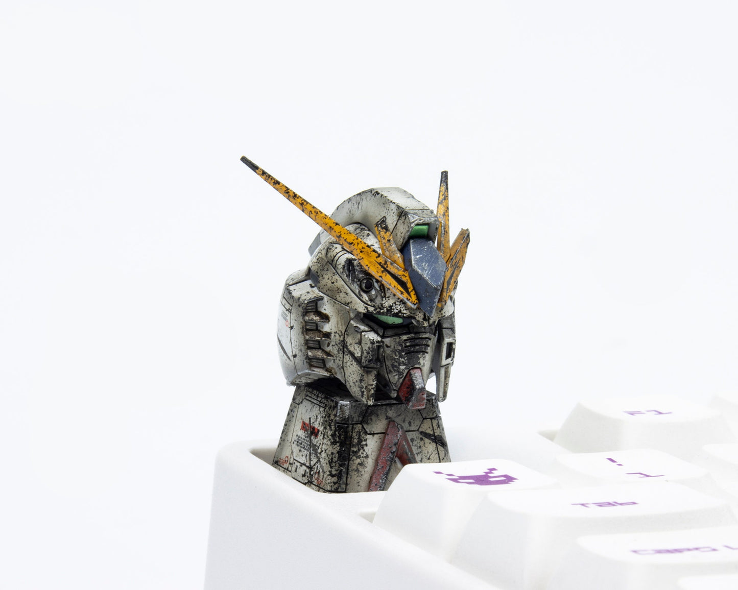 GUNDAM model RX-93 head artisan keycaps cherry mx anime ガンダム resin mechanical keyboard keycap accessories
