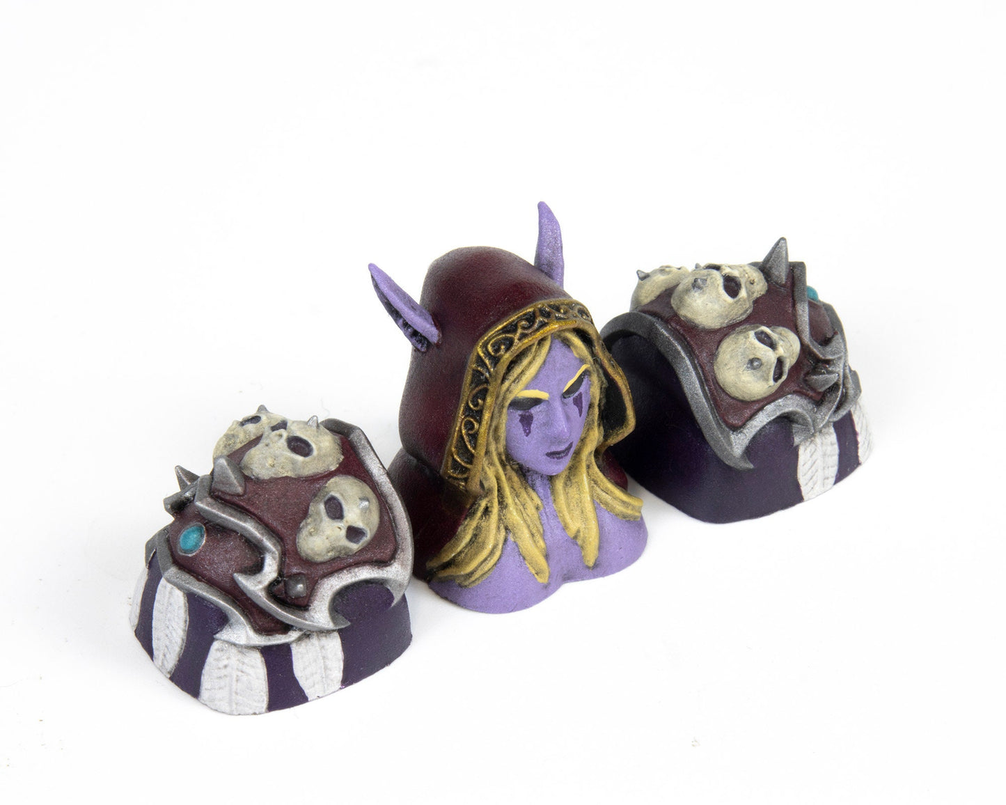 Sylvanas Windrunner artisankeycaps cherry mx keycap resin gaming handmade mechanical keyboard