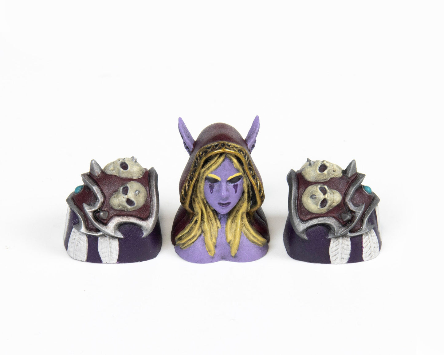 Sylvanas Windrunner artisankeycaps cherry mx keycap resin gaming handmade mechanical keyboard