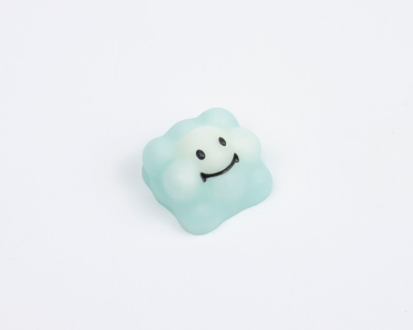 Smile clouds keyboard keycaps cherry mx resin 1u esc multi color keycap cute mechanical keyboard gift