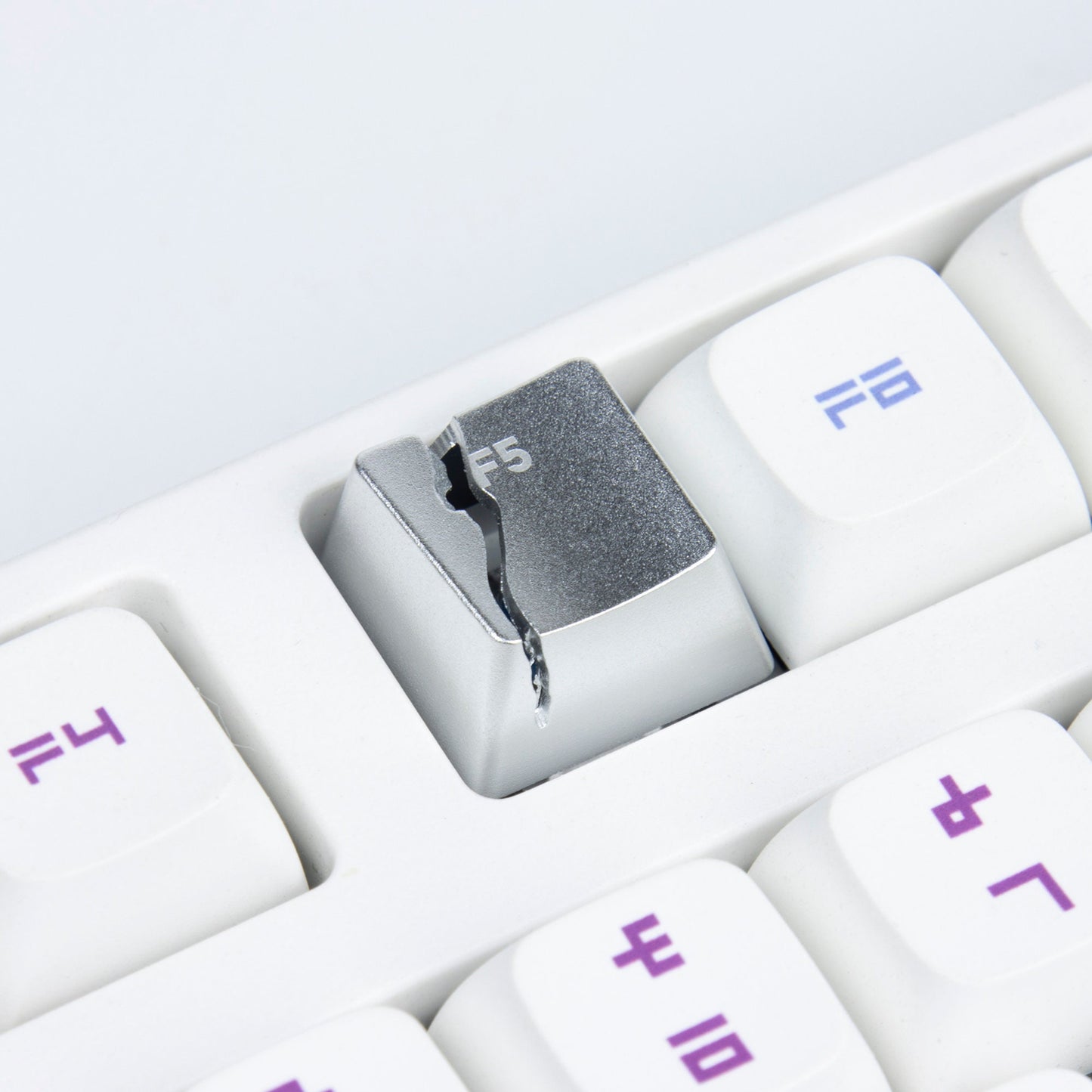 F5 Titanium alloy artisan keycaps cute cherry mx mechanical keyboard key caps
