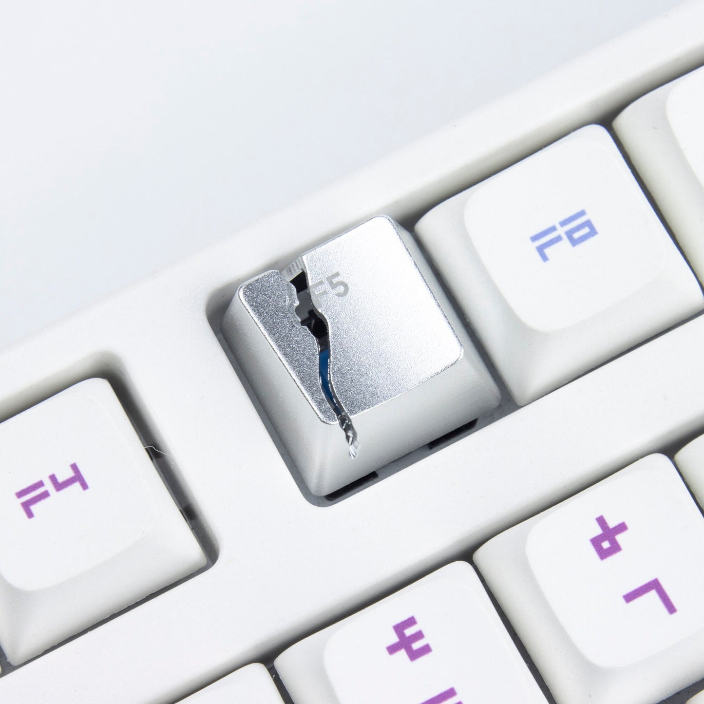 F5 Titanium alloy artisan keycaps cute cherry mx mechanical keyboard key caps