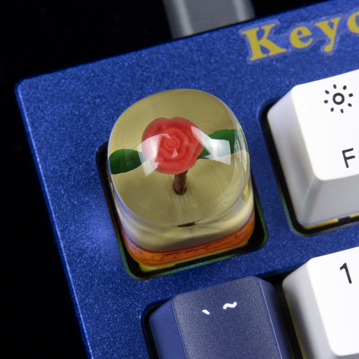 Le Petit Prince artisan keycaps cherry mx anime rose movie elephant mechanical keyboard
