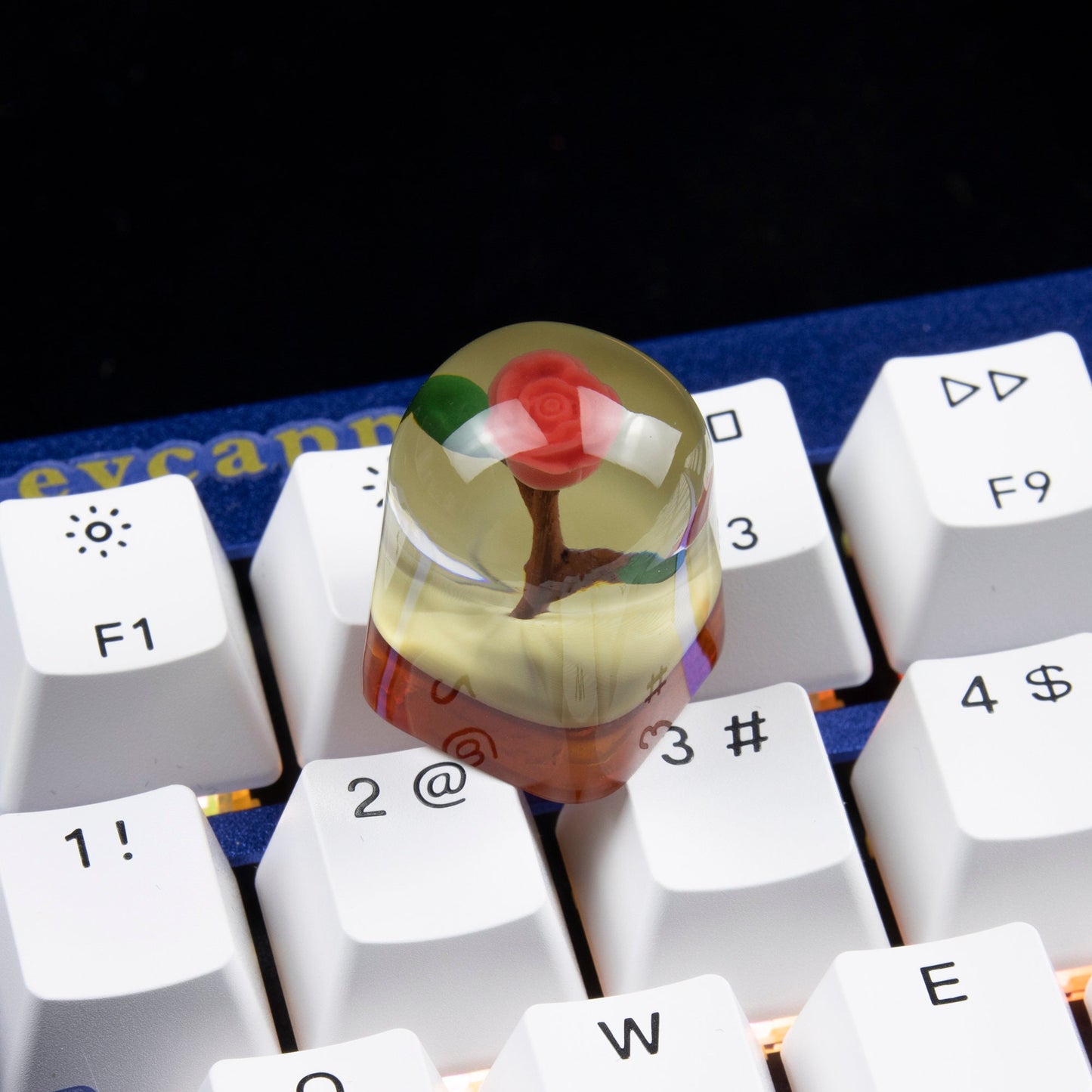 Le Petit Prince artisan keycaps cherry mx anime rose movie elephant mechanical keyboard