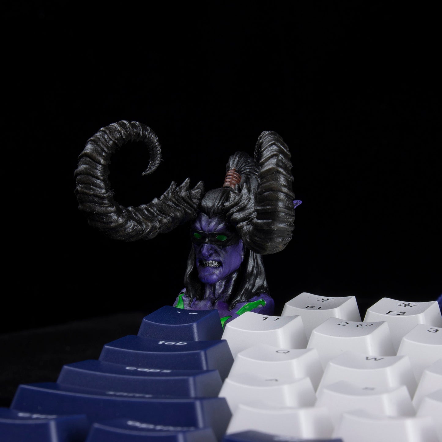 Warcraft Illidan resin keyboard resin keycaps cherry mx mechanical keyboard accessories