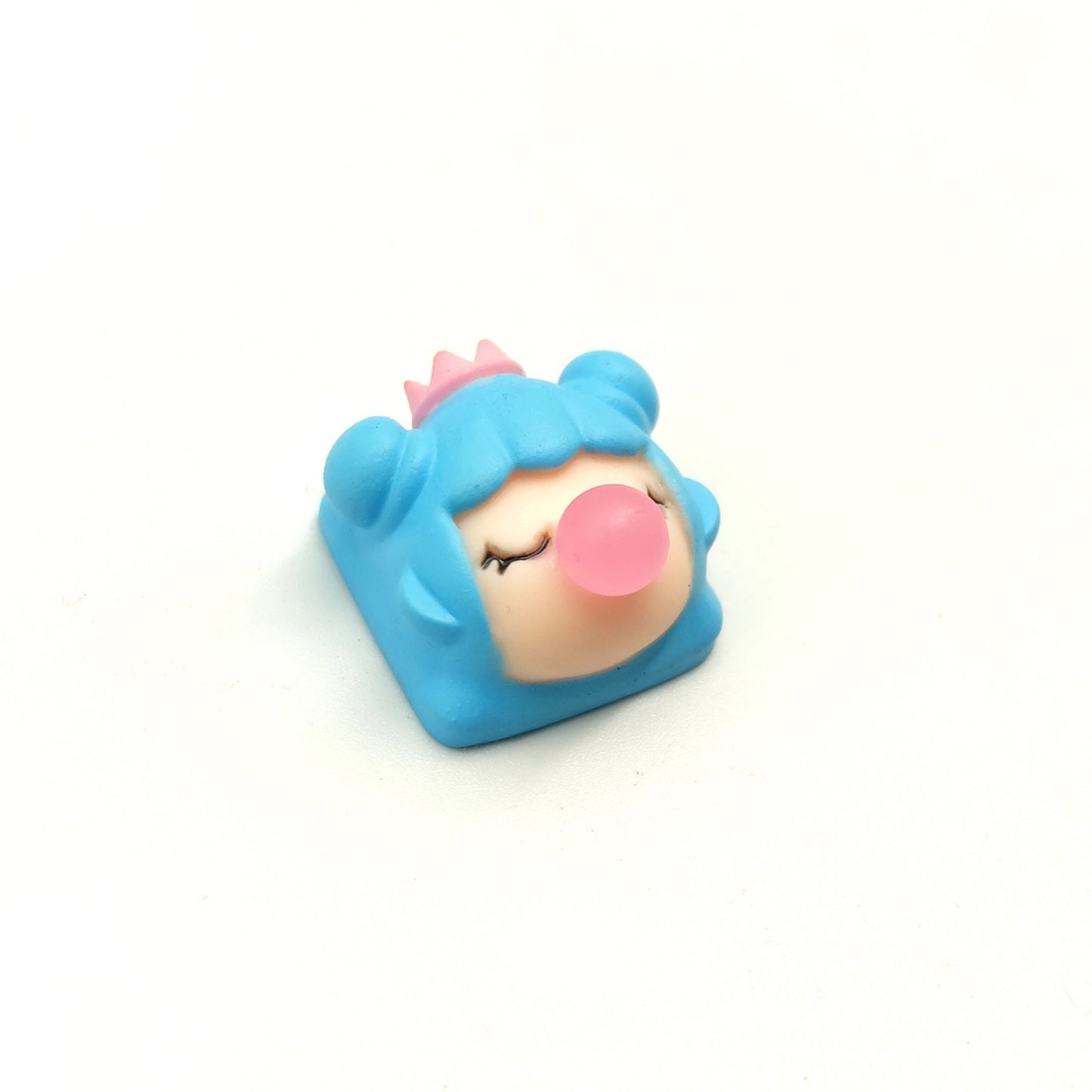 Cute girl artisan keycap resin cherry mx keycap mechanical keyboard key cap