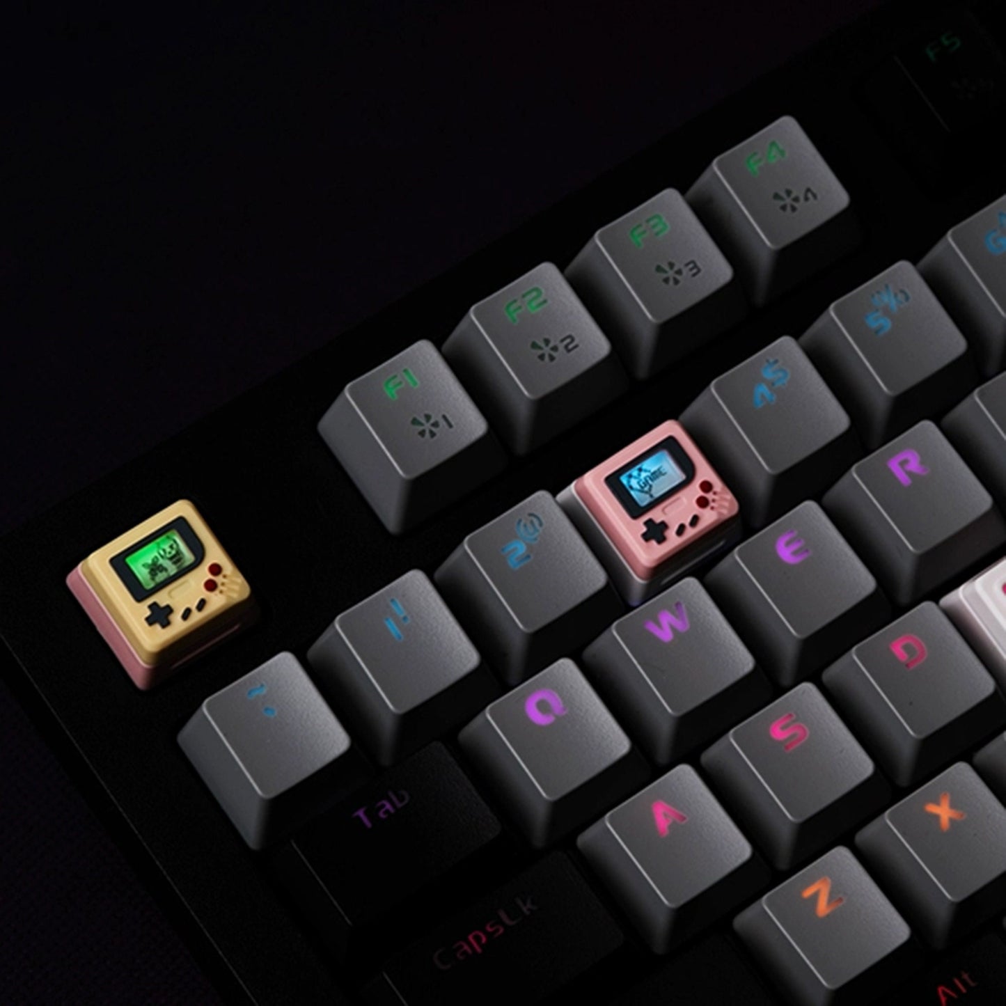 Gameboy style ABS keycap cherr mx keyboard keycaps