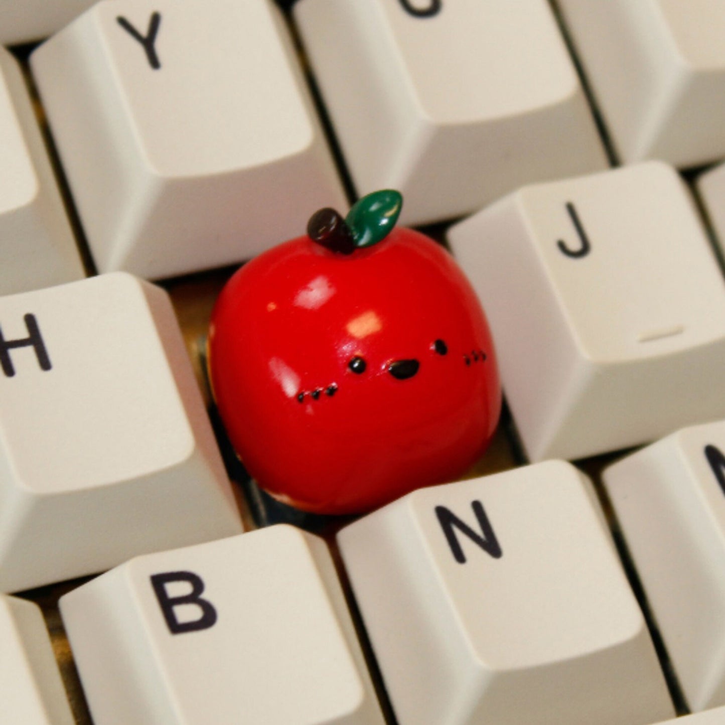 Kawaii keycap red greeb cute keycap cherry mx
