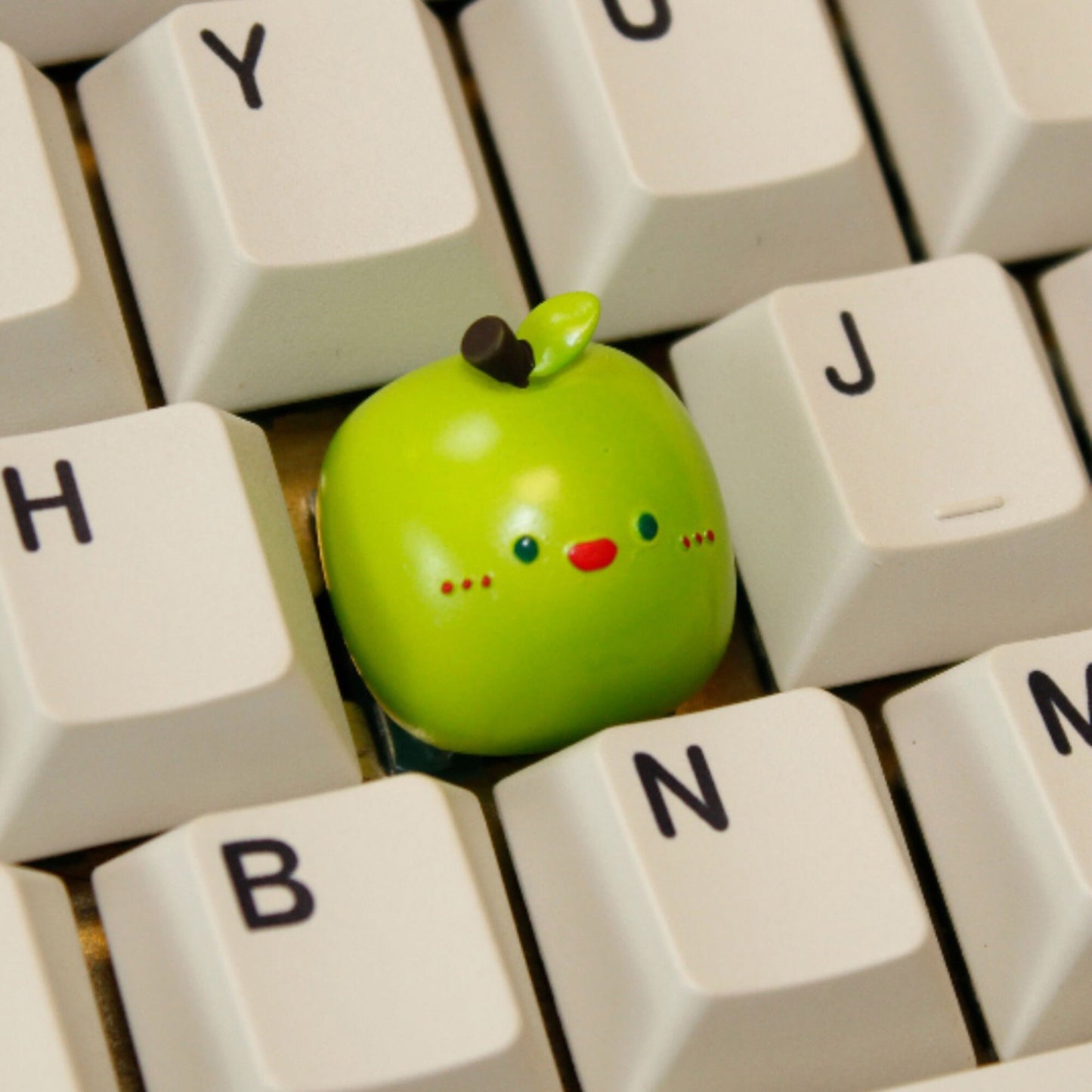 Kawaii keycap red greeb cute keycap cherry mx