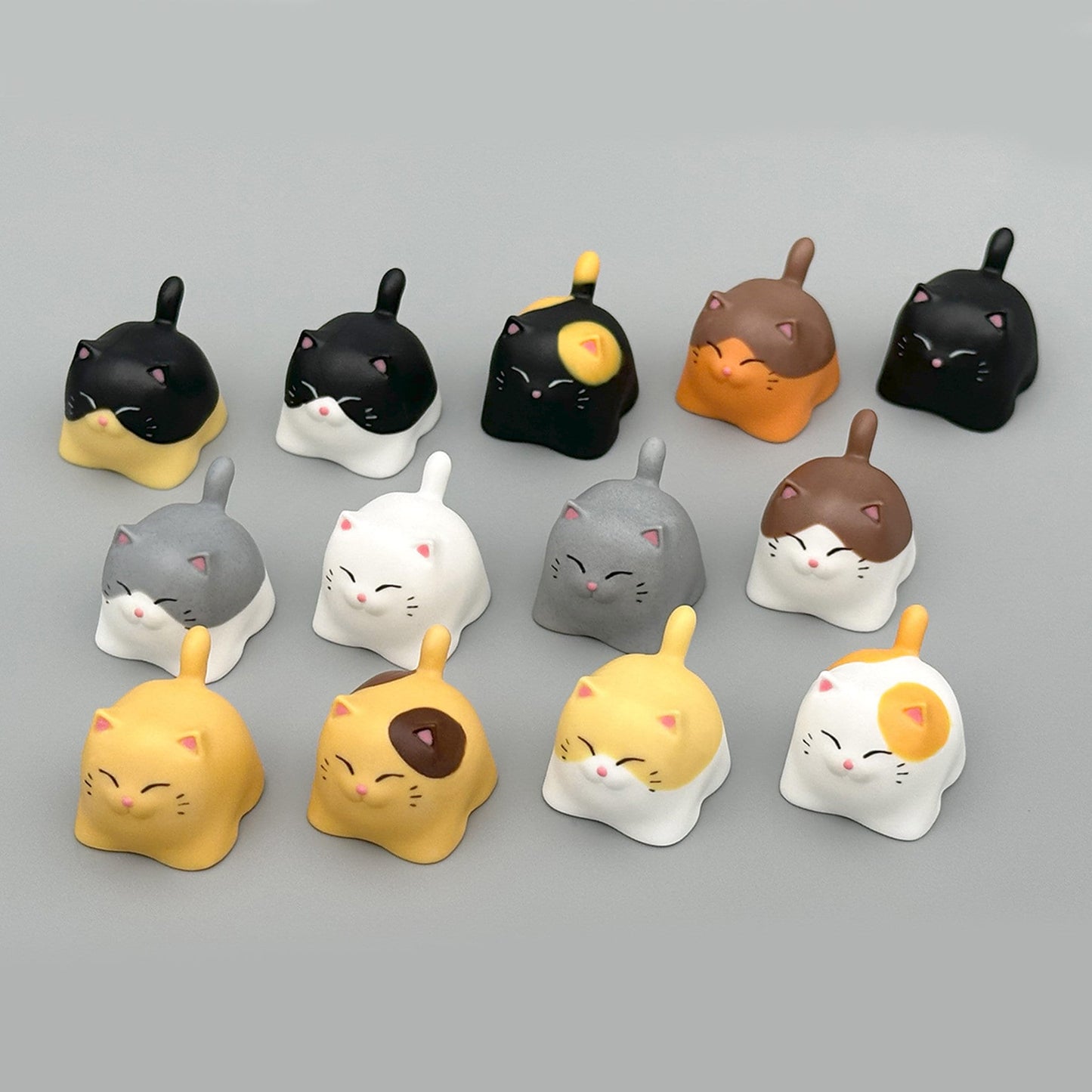 Cat keycap cute resin cherry mx key cap artisan mechanical keyboard