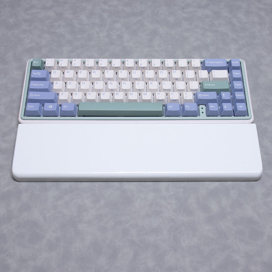 Quartz stone white wrist rest keyboard