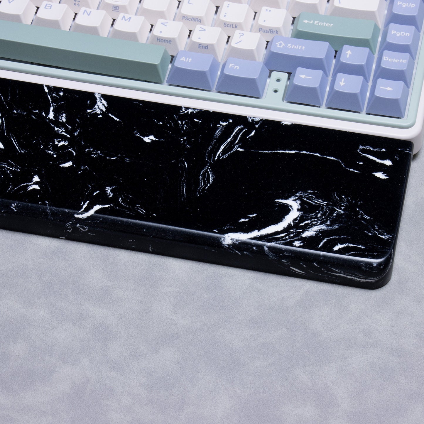 Quratz wrist rest black and white keyboard palm rest aritsan