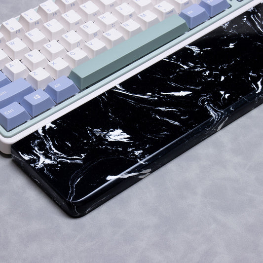Quratz wrist rest black and white keyboard palm rest aritsan