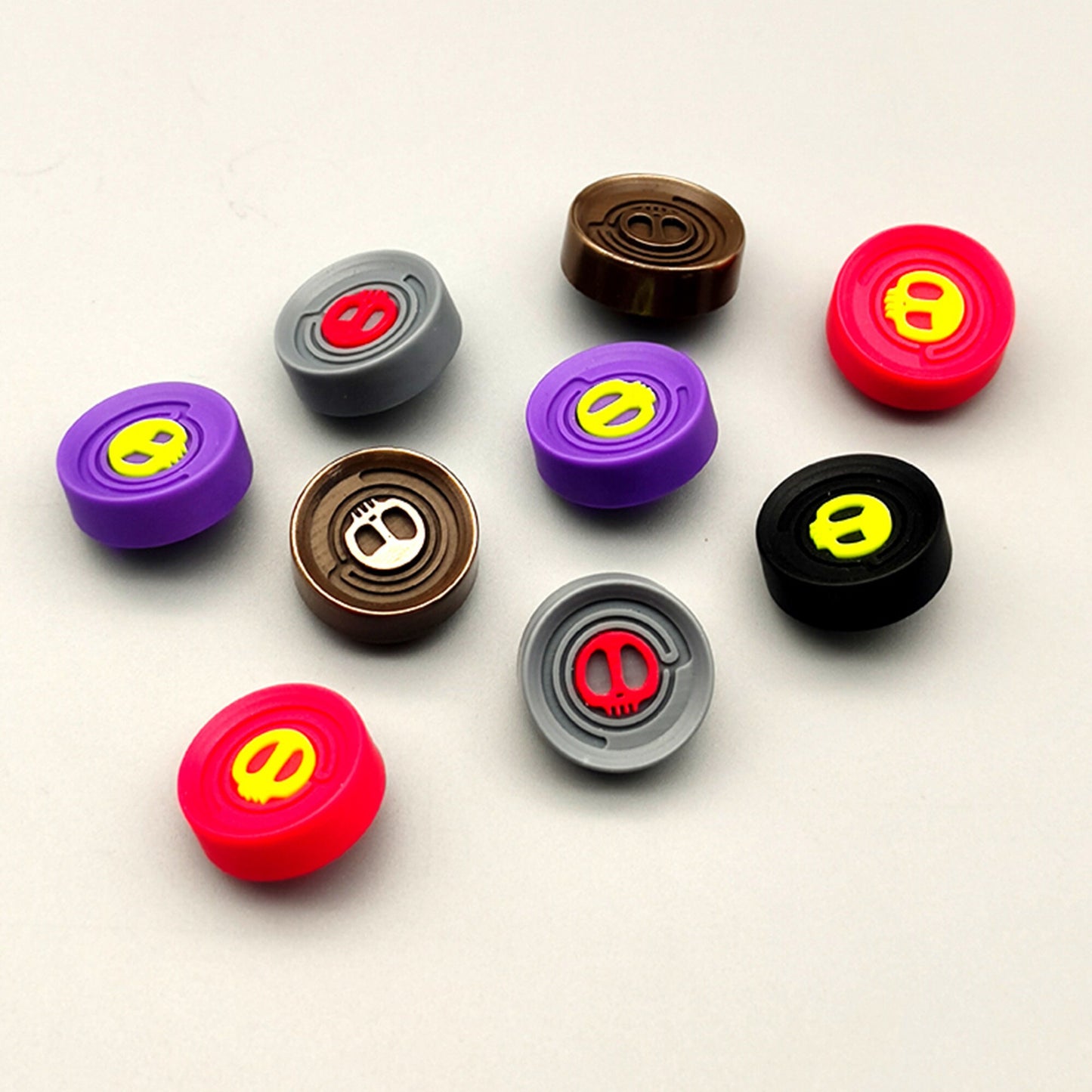 Devil round keycap cherry mx resin hand made keyboard
