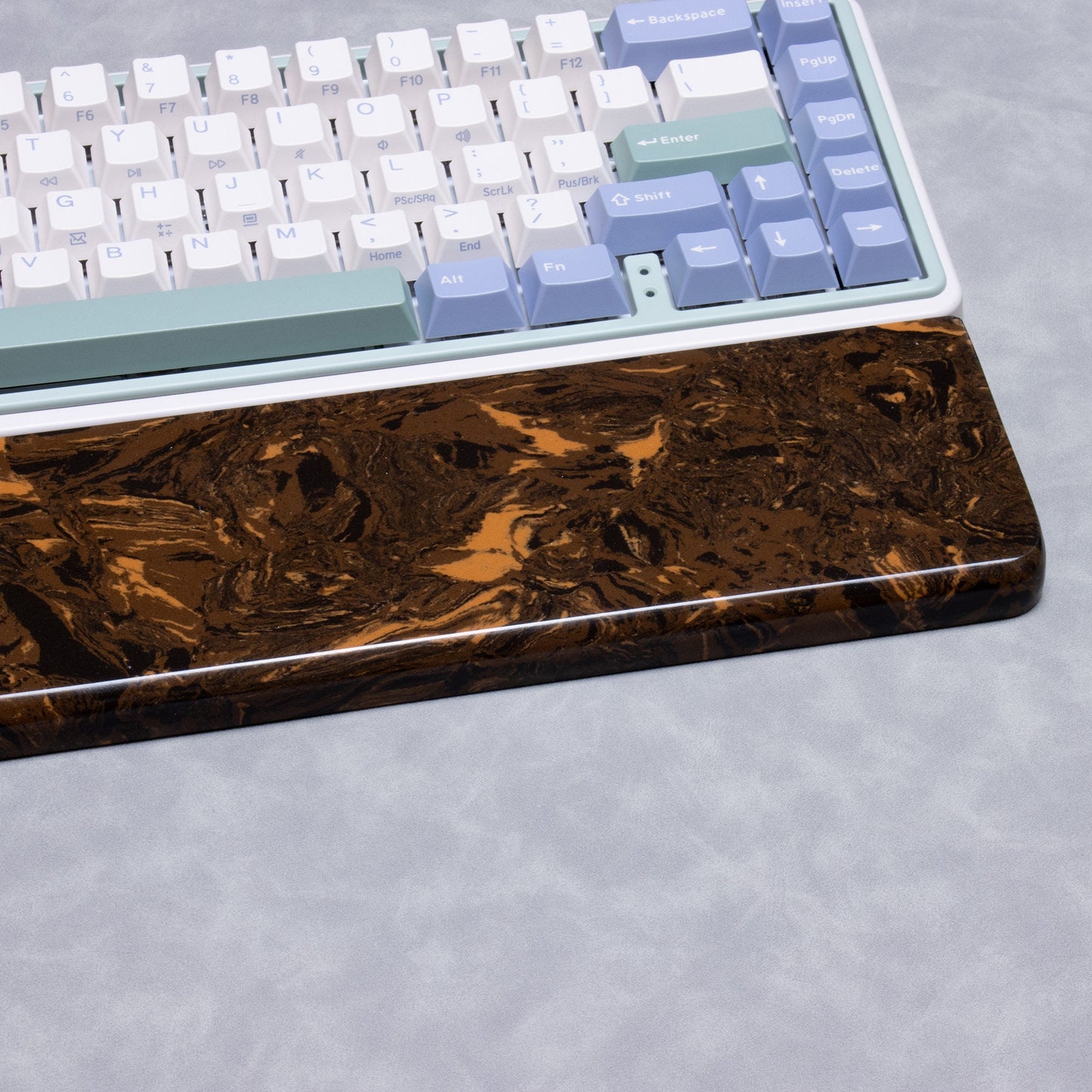 Coffee quratz wrist rest keyboard stone palm rest