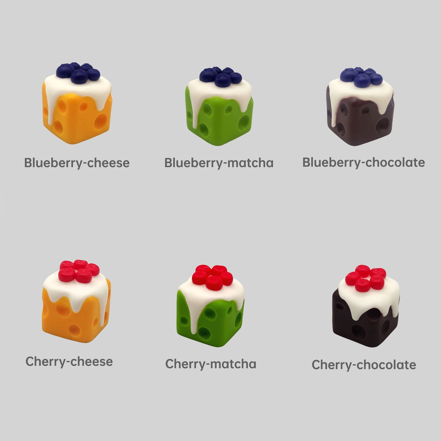 Cute keycap Cherry blueberry artisan keycap keyboard