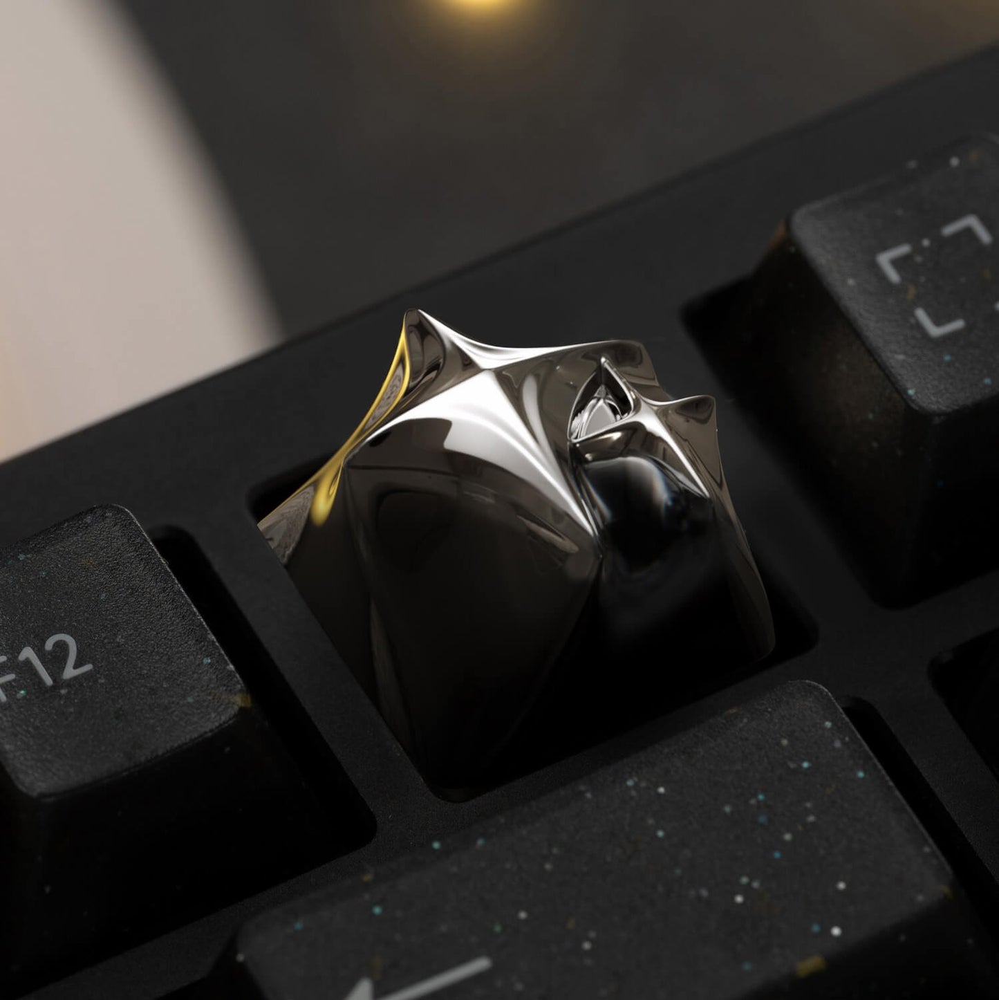 Sparkle Star Artisan Aluminum Keycap