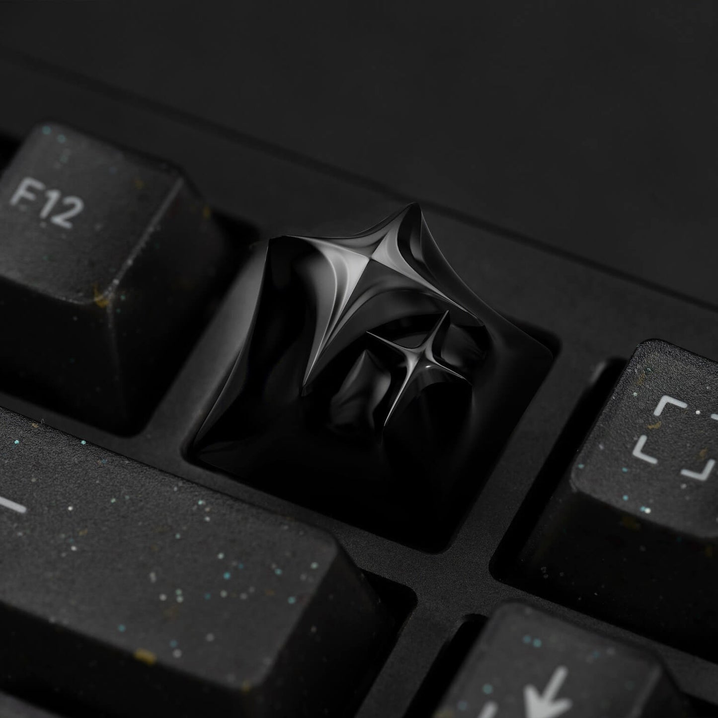 Sparkle Star Artisan Aluminum Keycap