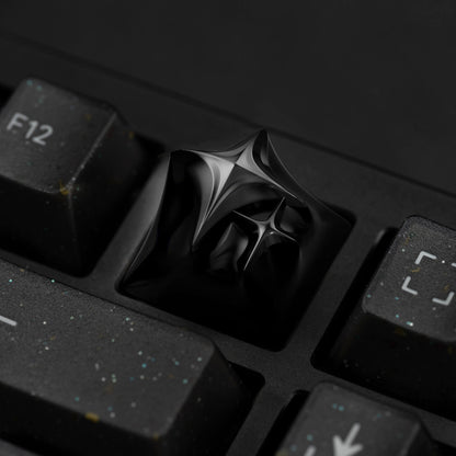 Sparkle Star Artisan Aluminum Keycap