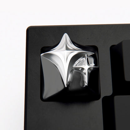 Sparkle Star Artisan Aluminum Keycap