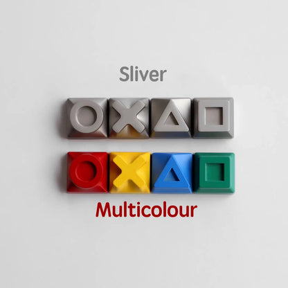 Symbol Multicolor Metal Keycap