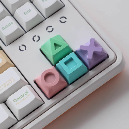 Symbol Multicolor Metal Keycap