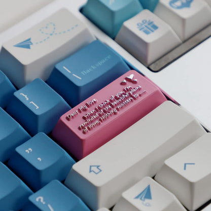 Love Letter Metal Keycap