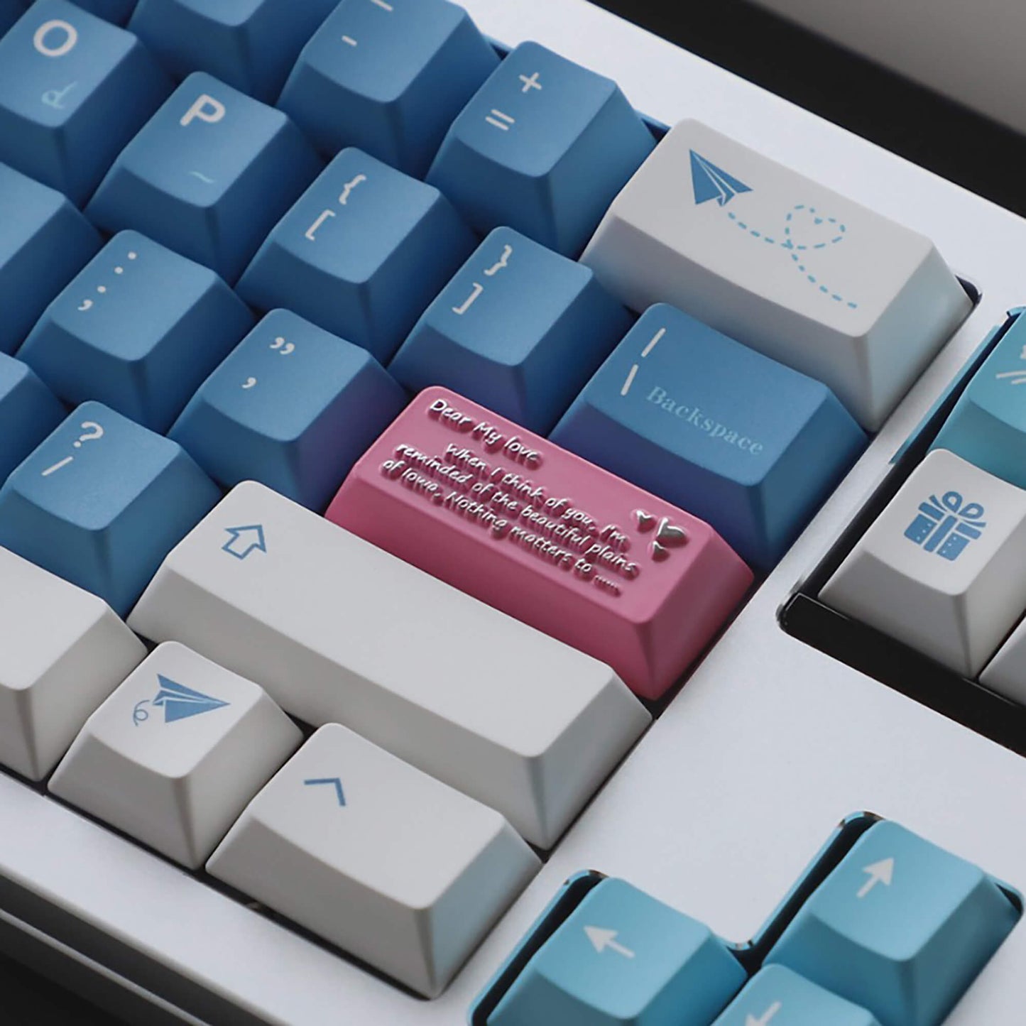 Love Letter Metal Keycap