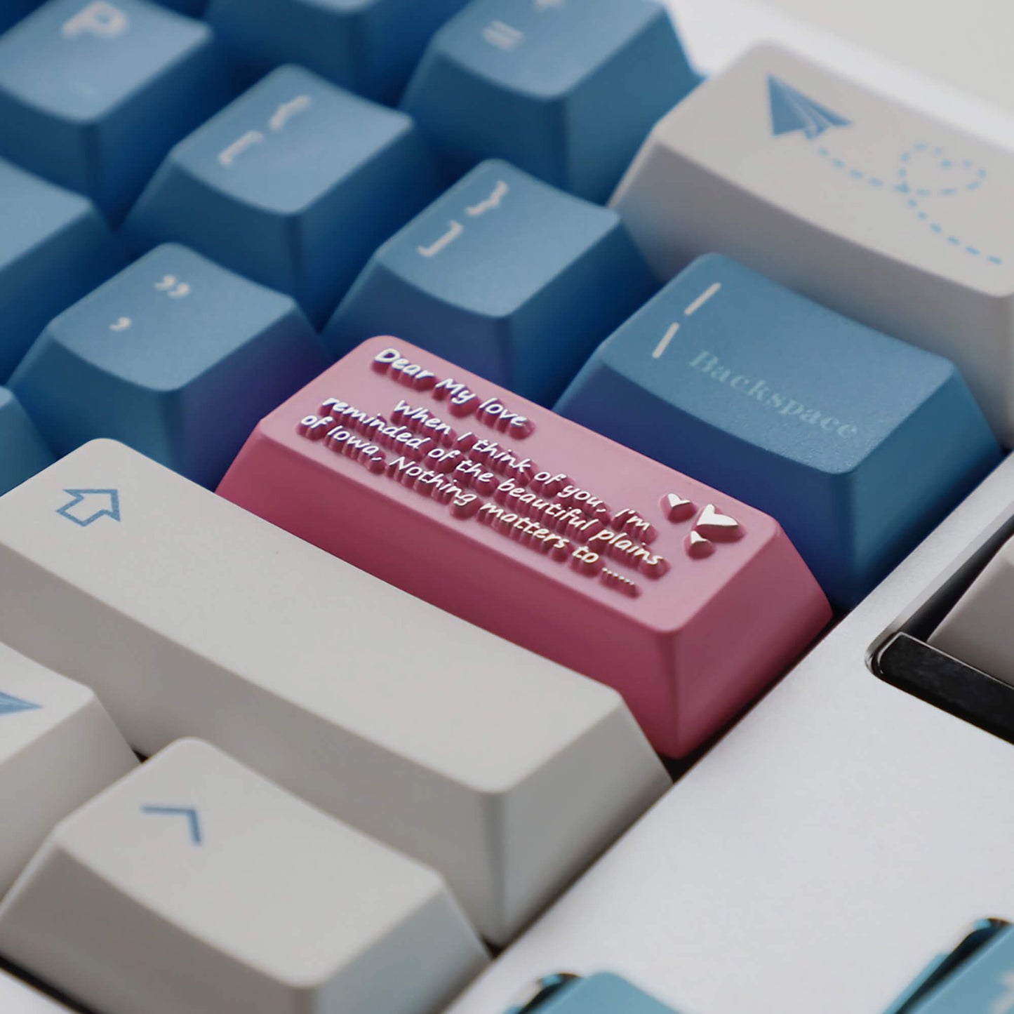Love Letter Metal Keycap