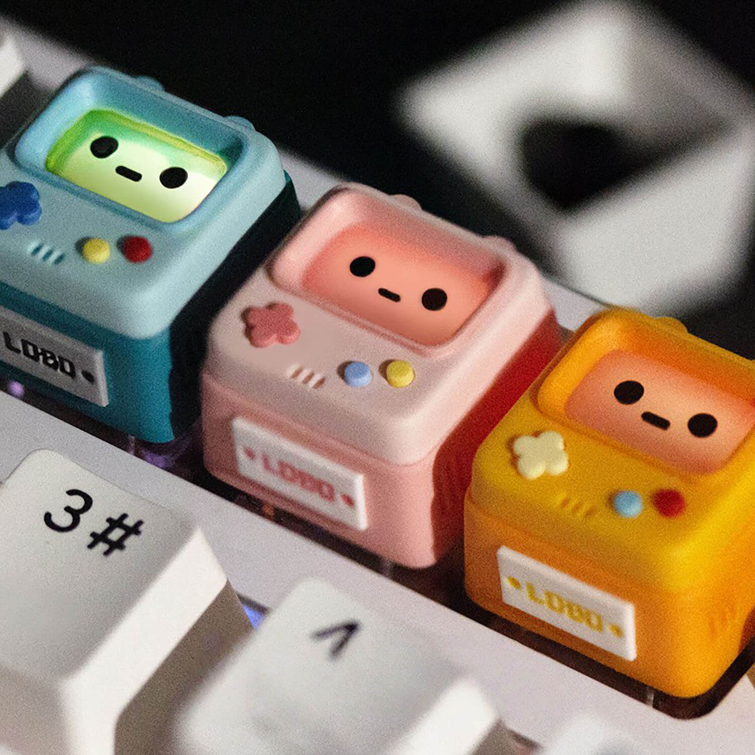 Retro Arcade Resin Keycap