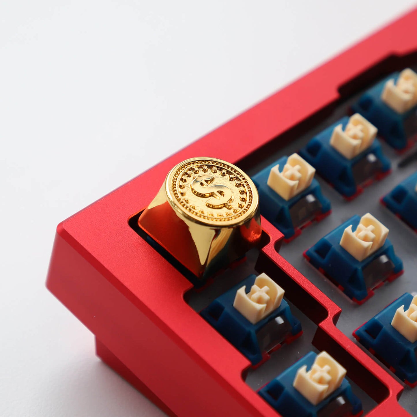 gold coin keycap keycapper