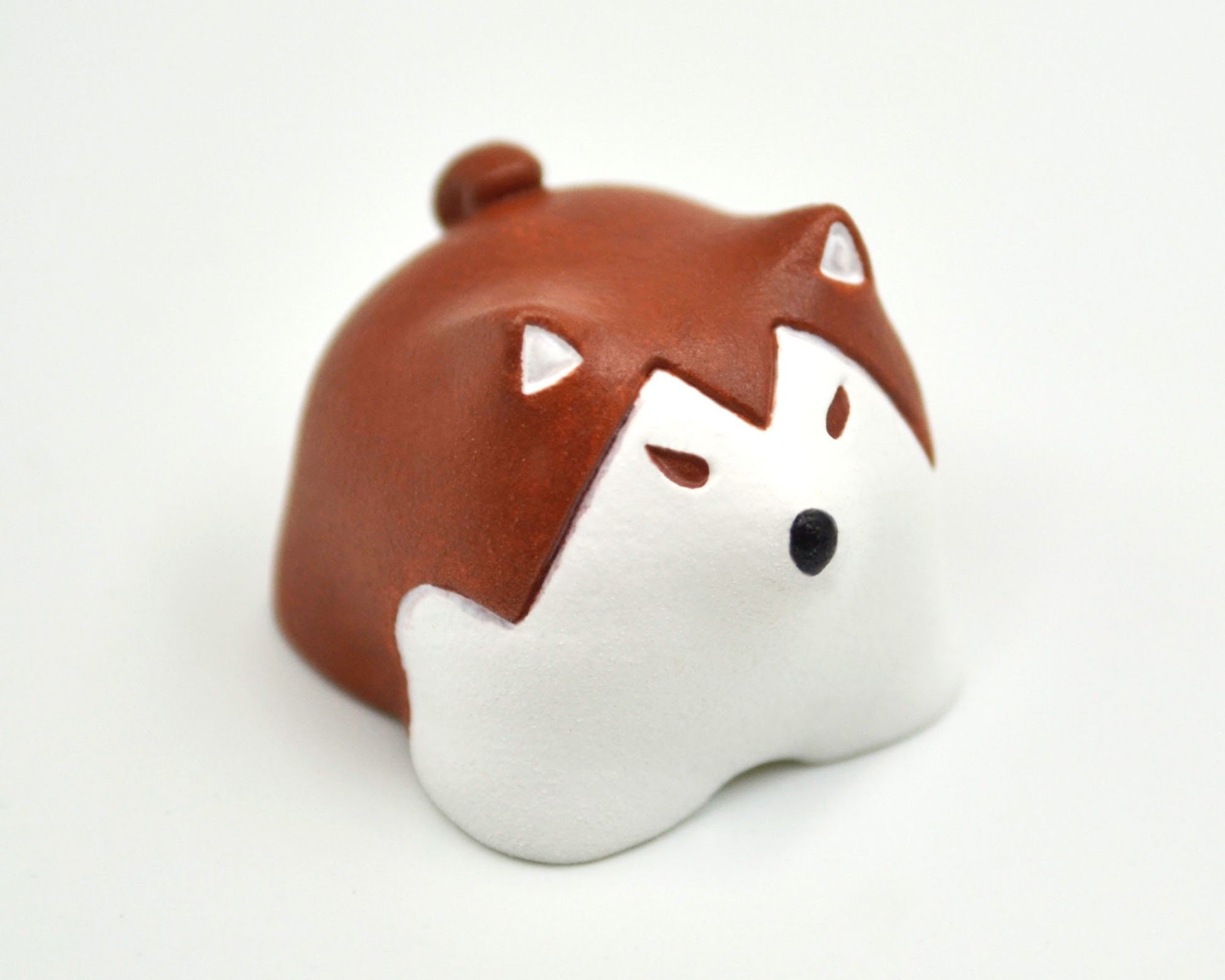 Pet dog Husky Alaska dog cute resin keycaps brown yellow black white cherry mx key cap