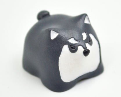 Pet dog Husky Alaska dog cute resin keycaps brown yellow black white cherry mx key cap