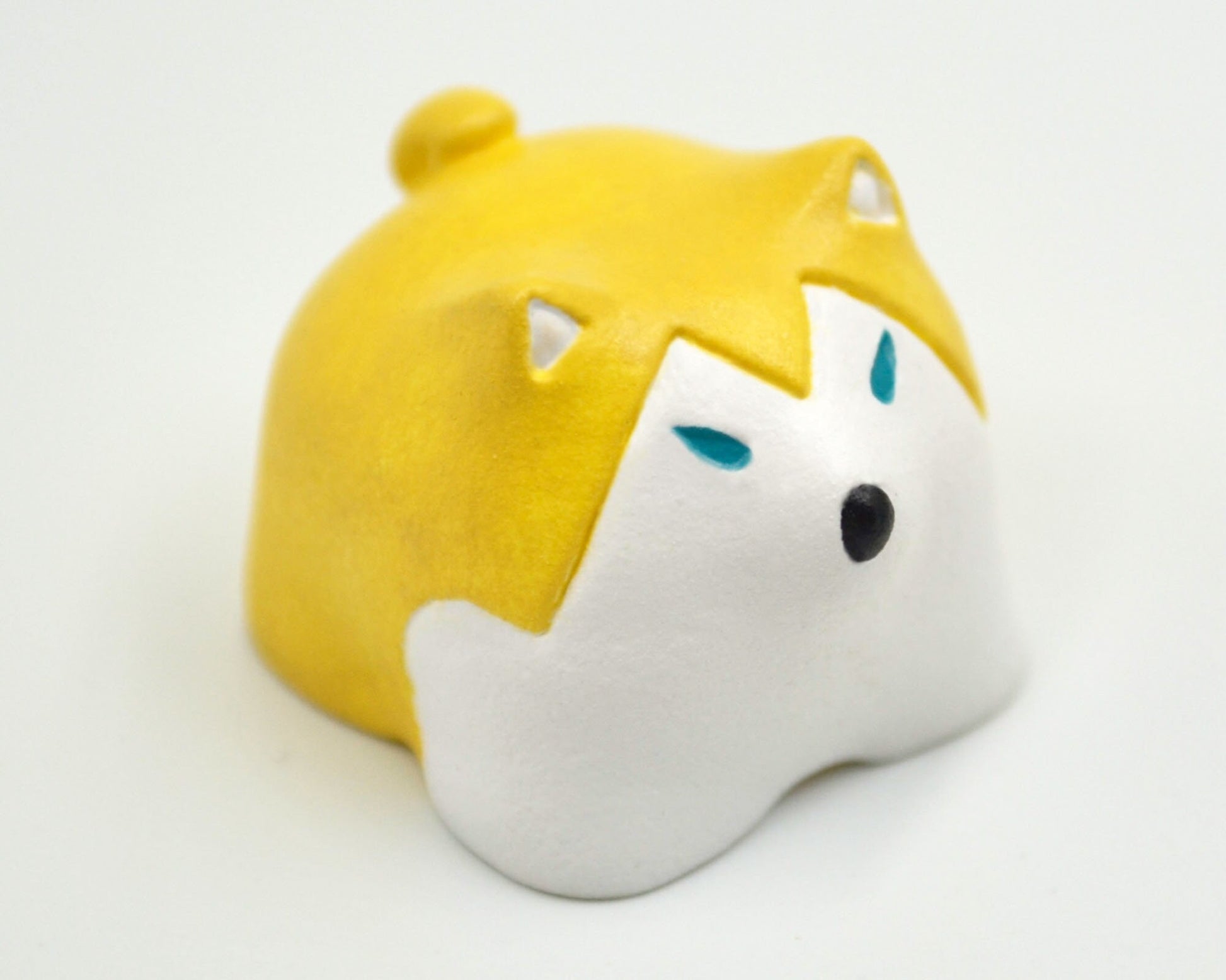 Pet dog Husky Alaska dog cute resin keycaps brown yellow black white cherry mx key cap