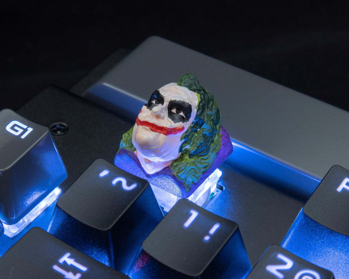 Joker movie resin handmade keycaps cherry mx key cap for mechanical keyboard