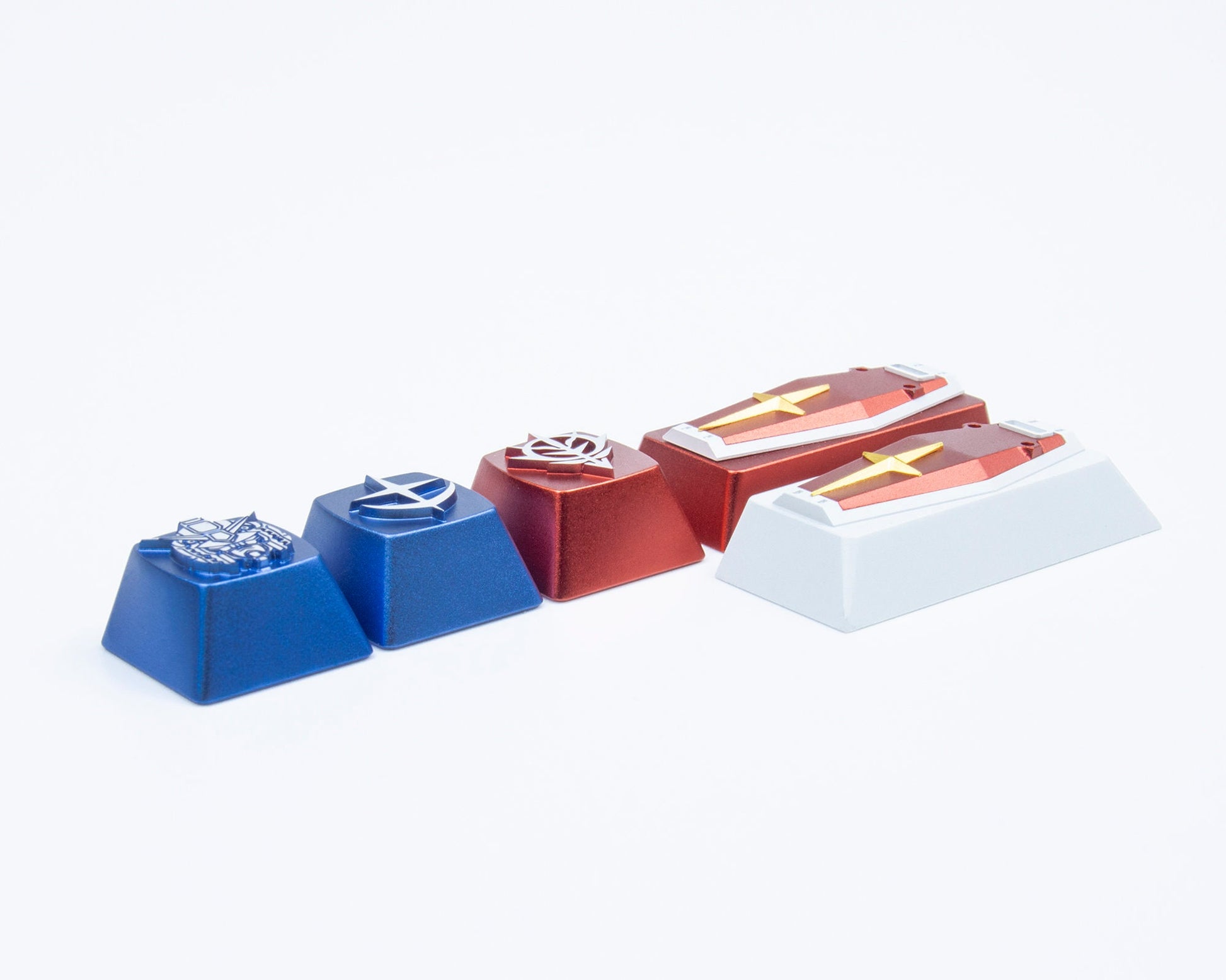 GUNDAM keycaps anime cherry mx metal key cap ESC Enter Shift 1X 1U 2.25X 2.25U keycap set mechanical keyboard key