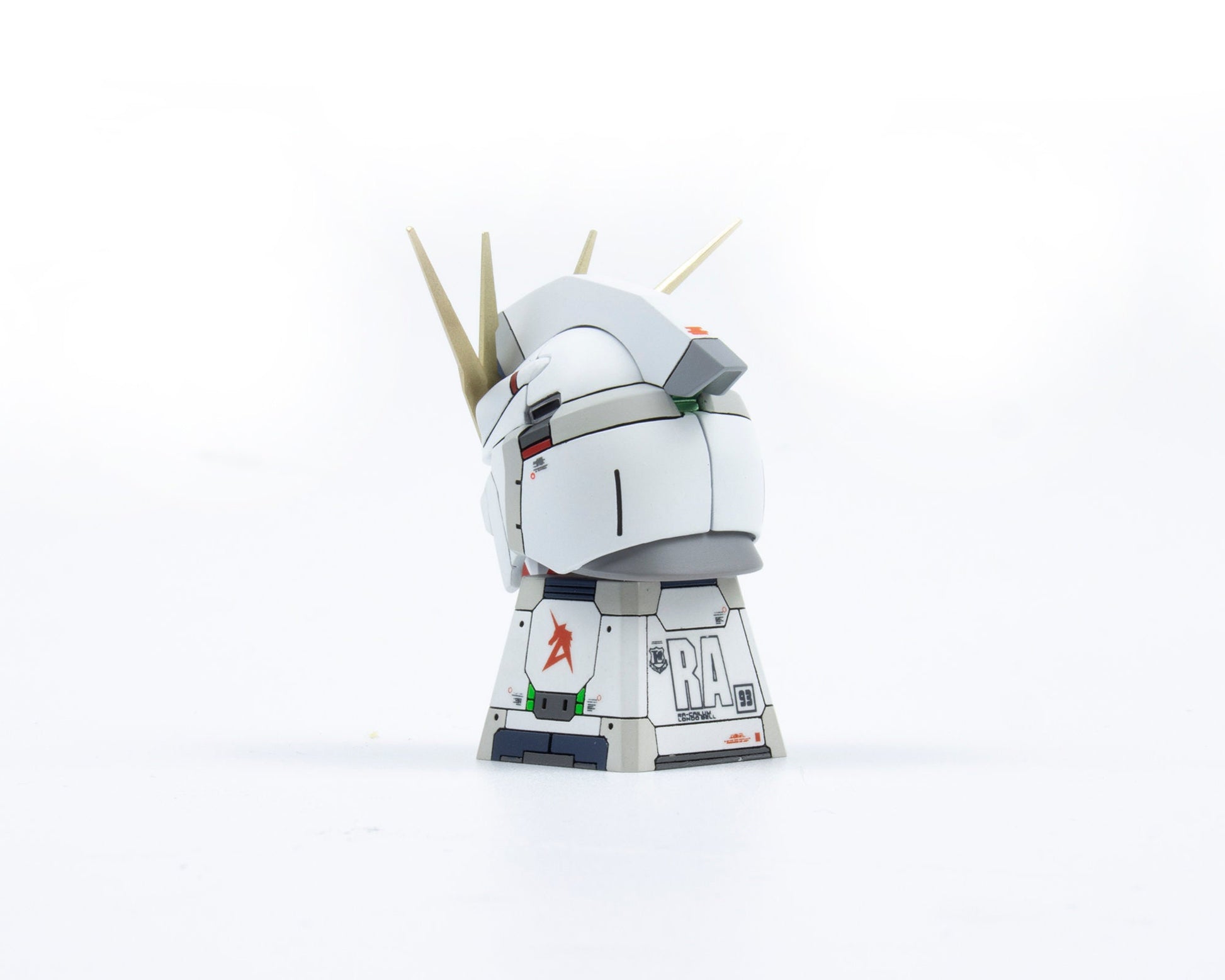 GUNDAM model RX-93 head artisan keycaps cherry mx anime ガンダム resin mechanical keyboard keycap accessories