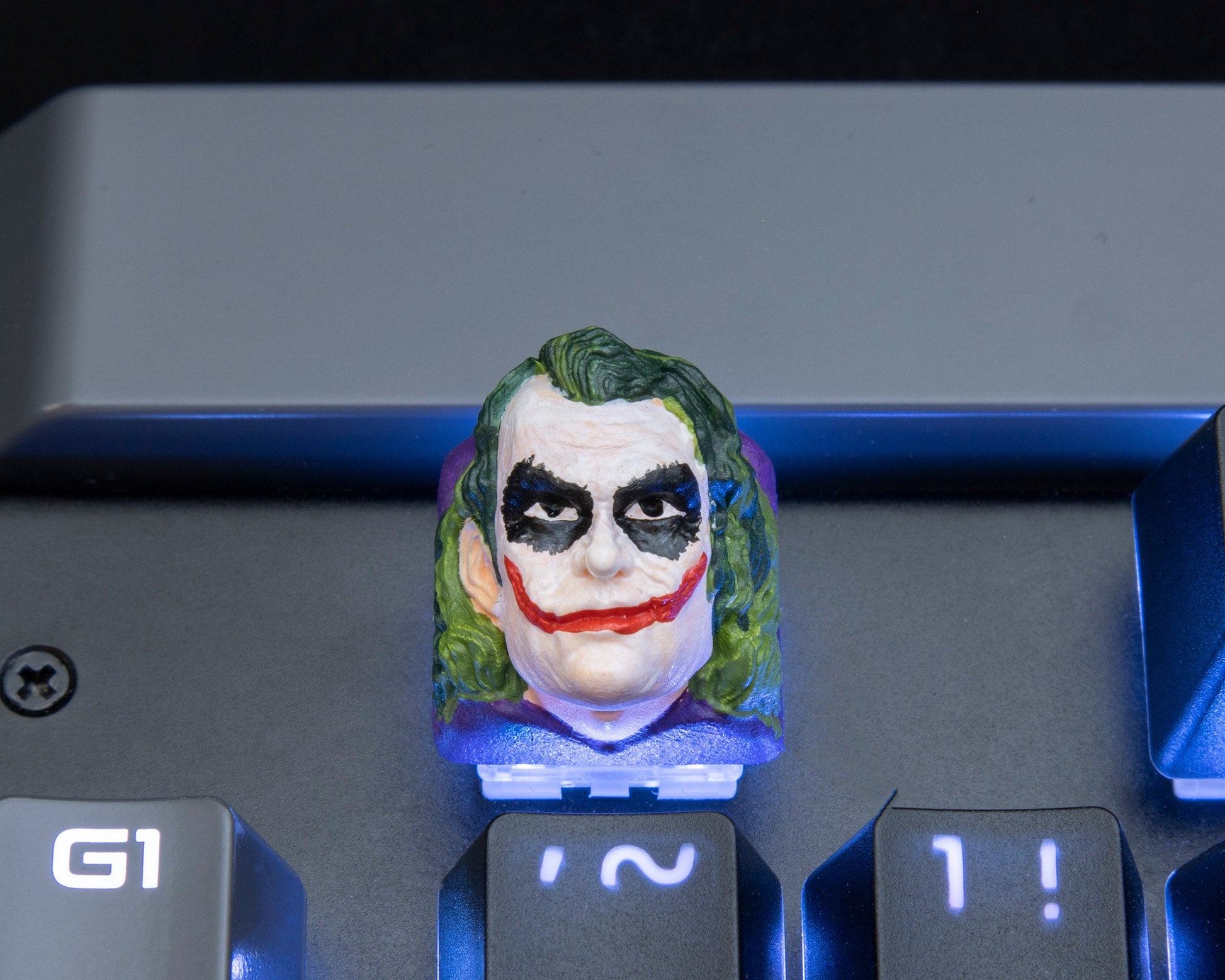 Joker movie resin handmade keycaps cherry mx key cap for mechanical keyboard
