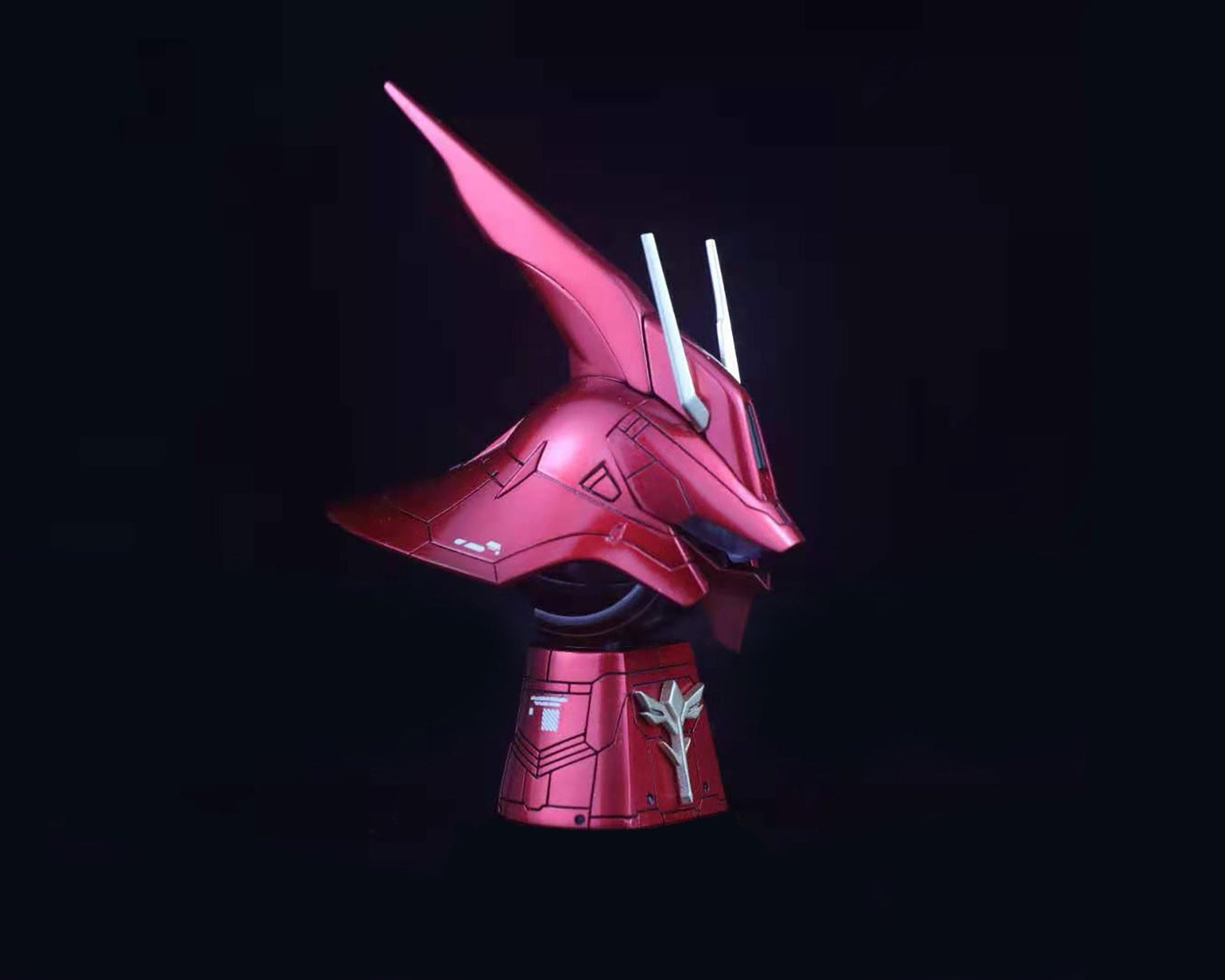 GUNDAM SAZABI model head サザビ－artisan keycaps cherry mx anime MSN-04 resin mechanical keyboard accessories