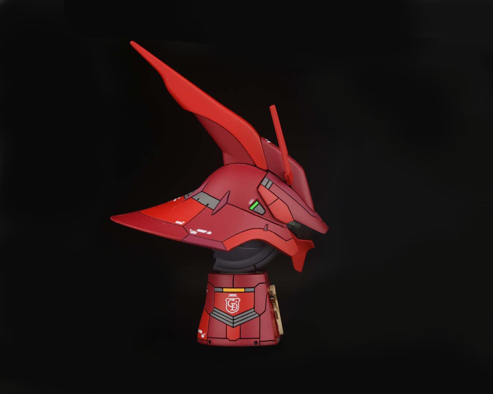 GUNDAM SAZABI model head サザビ－artisan keycaps cherry mx anime MSN-04 resin mechanical keyboard accessories