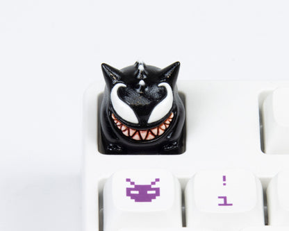 Gengar Venom black keyboard cherry mx keycap resin mechanical keyboard keycaps