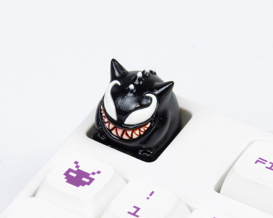 Gengar Venom black keyboard cherry mx keycap resin mechanical keyboard keycaps