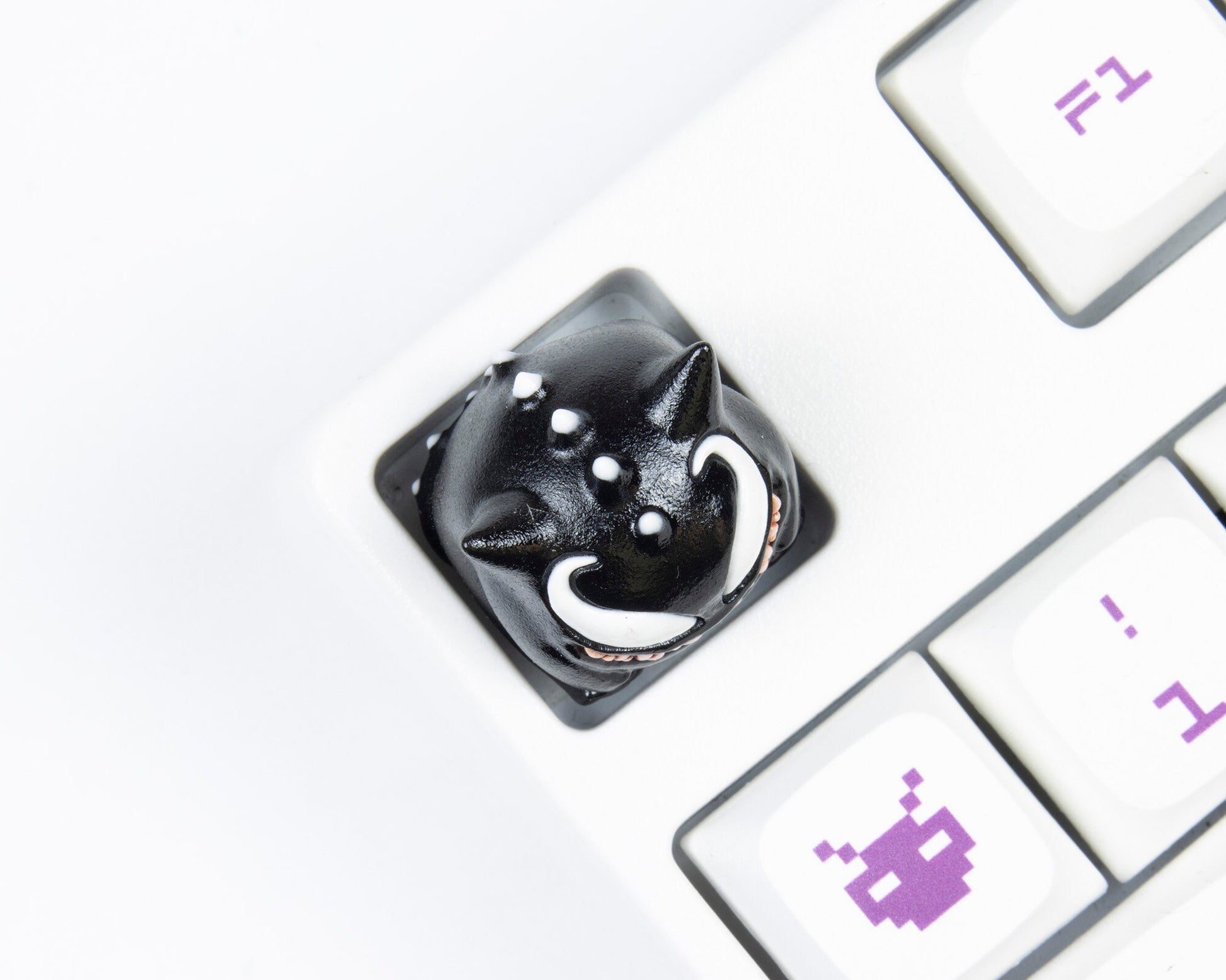 Gengar Venom black keyboard cherry mx keycap resin mechanical keyboard keycaps